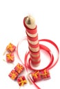Christmass candle Royalty Free Stock Photo