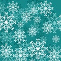 Christmass and new year background with snowflakes Royalty Free Stock Photo