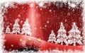 The Christmastide tree and light coming from the heaven Royalty Free Stock Photo