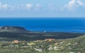 View to Knip - Christoffel National Park Curacao Views Royalty Free Stock Photo