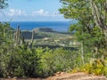 View to the north shore - Christoffel National Park Curacao Views Royalty Free Stock Photo