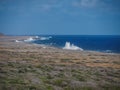 View to the north shore - Christoffel National Park Curacao Views Royalty Free Stock Photo