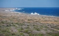 View to the north shore - Christoffel National Park Curacao Views Royalty Free Stock Photo