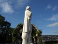 Christopher Columbus Statue, Boston Harbor, Boston, Massachusetts, USA Royalty Free Stock Photo