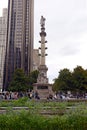 Christopher Columbus Statue in New York City