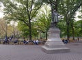 Christopher Columbus Statue in New York City