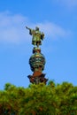 Christophorus Columbus Monument, Barcelona Royalty Free Stock Photo