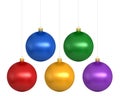 Chritmas balls Royalty Free Stock Photo