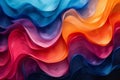 ChromaFlow: Exclusive Gradient Background Royalty Free Stock Photo