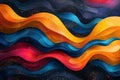 ChromaFlow: Exclusive Gradient Background Royalty Free Stock Photo