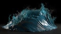 Chromatic abstraction, dynamic color burst background
