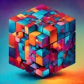 Chromatic Enigma Unleashed- Rubik world