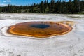 Chromatic Pool in the Upper Geyser Basin Royalty Free Stock Photo