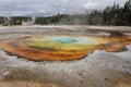 Chromatic Pool In Yellowstone Royalty Free Stock Photo