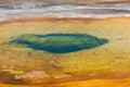 Chromatic Pool at Yellowstone National Park Royalty Free Stock Photo