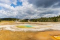 Chromatic Spring, Old Faithful Basin, Yellowstone National Park Royalty Free Stock Photo