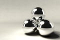 Chrome balls Royalty Free Stock Photo