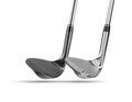 Face of Black Golf Club Wedge Iron On White