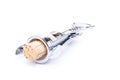 Chrome Corkscrew Royalty Free Stock Photo