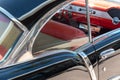 Classic 1955 Chevy hardtop interior