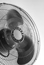 Chrome fan detail Royalty Free Stock Photo