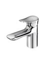 Chrome faucet for hot and cold water