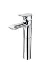 Chrome faucet for hot and cold water