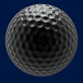 Chrome golf ball