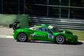 Chrome Green Ferrari 488 Challenge in action