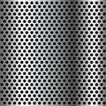 Chrome grid metal background. Royalty Free Stock Photo