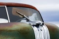 Chrome Hood Ornament Royalty Free Stock Photo