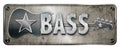 Chrome/metallic bass banner