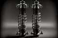 Chrome Plated Metal Vehicle Parts Internal Car Shock Absorber