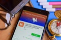 Chrome Remote Desktop dev app on Smartphone screen. Turbo VPN- Unlimited Free VPN & Fast Security VPN dev app on Smartphone screen