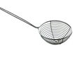 Chrome sieve or colander the kitchenware utensil accessory