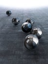 Chrome Spheres background II