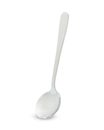 Chrome spoon on white background, with clipping path