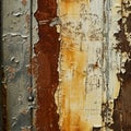 Chrome texture adds a unique, weathered look. Ideal for projects with a vintage,