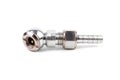 Chrome Tire air chuck Direct Line Ball Foot. Royalty Free Stock Photo