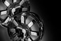 Chrome Wheels Royalty Free Stock Photo