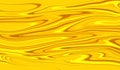 Chrome yellow flowing abstract lines liquefaction background