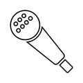 Chromecast, device, hdmi, stick line icon. Outline vector Royalty Free Stock Photo