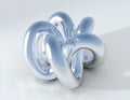 Chromium Knot Royalty Free Stock Photo