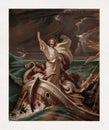 Christ Calming the Storm Royalty Free Stock Photo