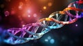 chromosome dna graphic Royalty Free Stock Photo