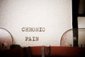 Chronic pain text