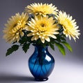Chrysanthemum in a vase.