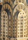 The Chrysler Building Art Deco close up view Royalty Free Stock Photo