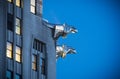 Chrysler Building gargoyles Royalty Free Stock Photo