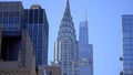 Chrysler Building in Manhattan New York - NEW YORK CITY, USA - FEBRUARY 14, 2023 Royalty Free Stock Photo